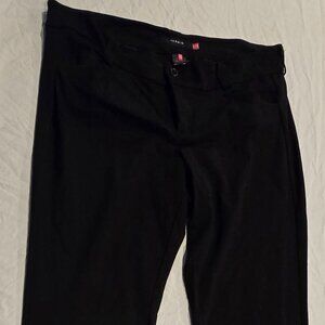 Torrid Black Stretch Slacks